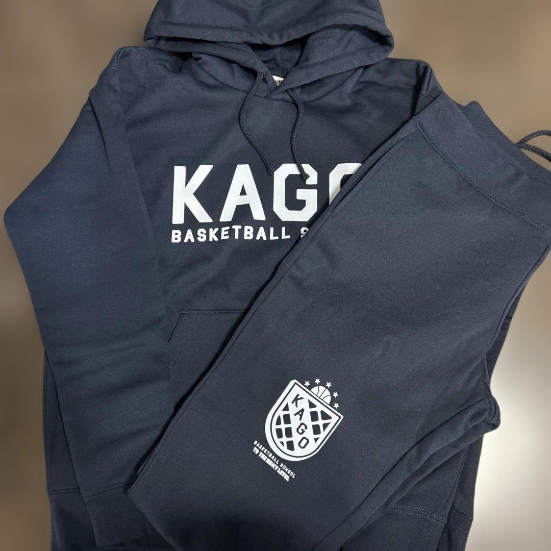 【新品】KAGO バスケットボール スクール　スウェット　ジャージ　上下　紺色