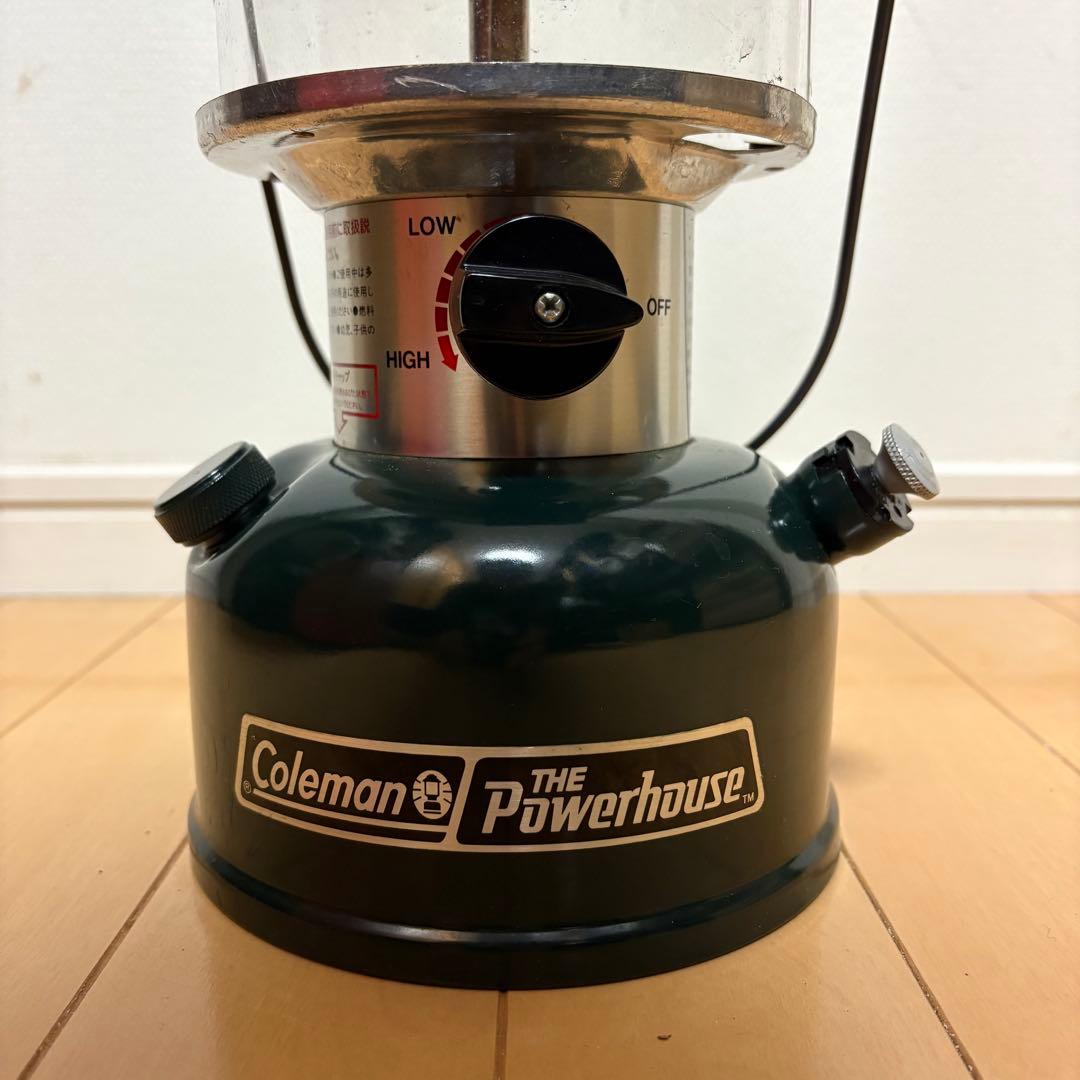 Coleman ツーマントルランタン 94年2月製 動作確認済 ケース付き