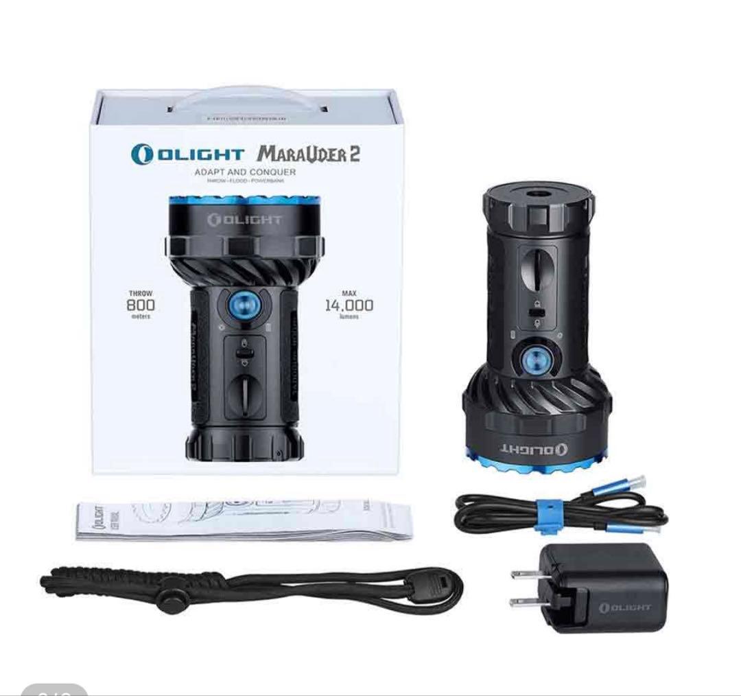 Marauder 2 14000ルーメン 高輝度 懐中電灯【新品未使用】