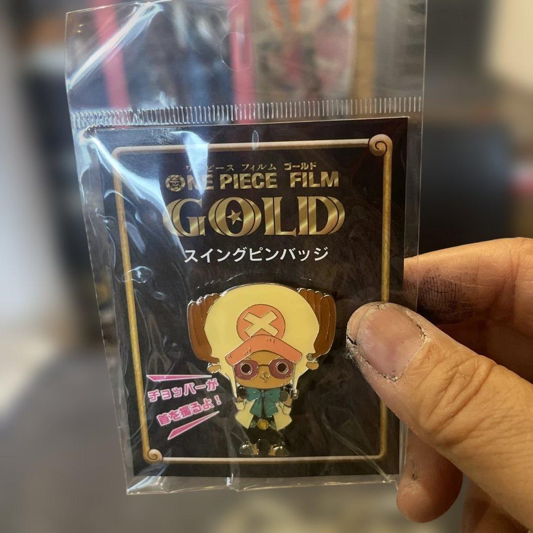 ONE PIECE FILM GOLD チョッパーピンバッジ 10個セット