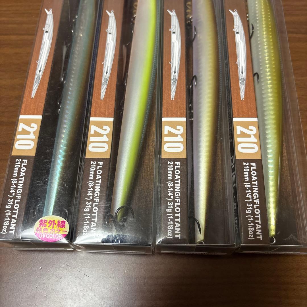 デュエル ハードコア ラトゥールロング 210F 4個セット
