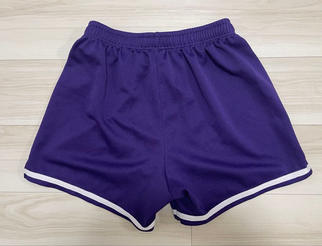 ASICS 紫色 バレーボールパンツ