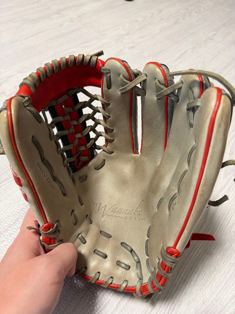 X*U様 軟式用 Wilson ワナビーヒーロー DU型 オールラウンド　コユニ