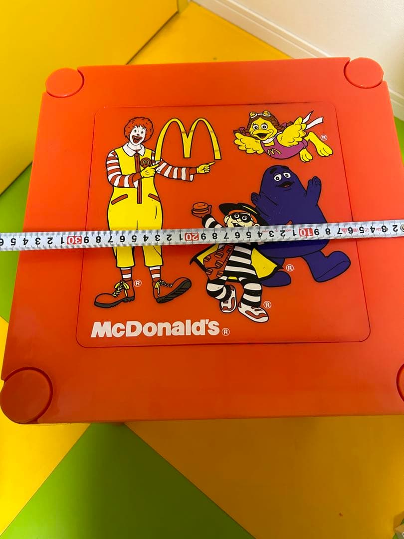 アンティーク　マクドナルド　テーブル　ミールトイ　グリマス　ハンバーグラー