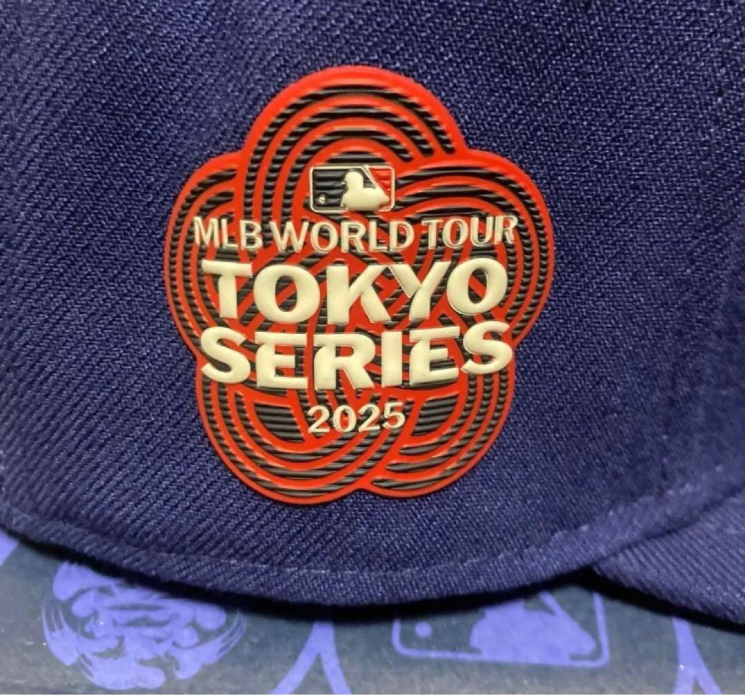 ニューエラ MLB 東京開幕戦 ドジャース59FIFTY ブルー 選手着用モデル