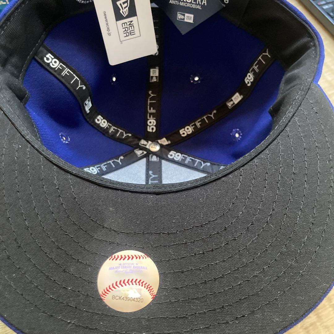 ニューエラ MLB 東京開幕戦 ドジャース59FIFTY ブルー 選手着用モデル