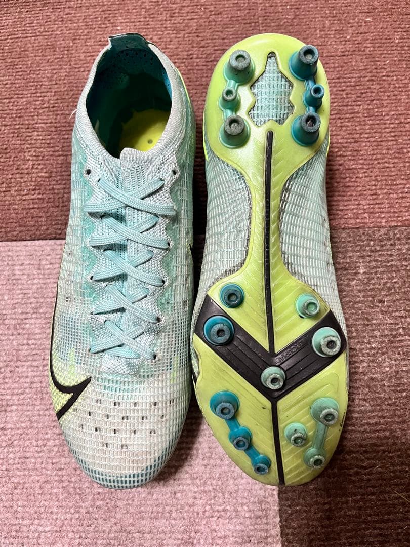 Nike マーキュリアルヴェイパー14AG 水色 スパイクシューズ