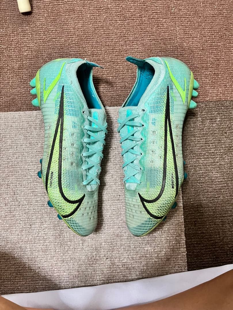 Nike マーキュリアルヴェイパー14AG 水色 スパイクシューズ