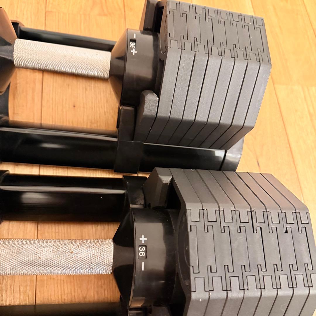 ② ハイガー 可変式ダンベル 36kg×2個 FLEXBELL類似品