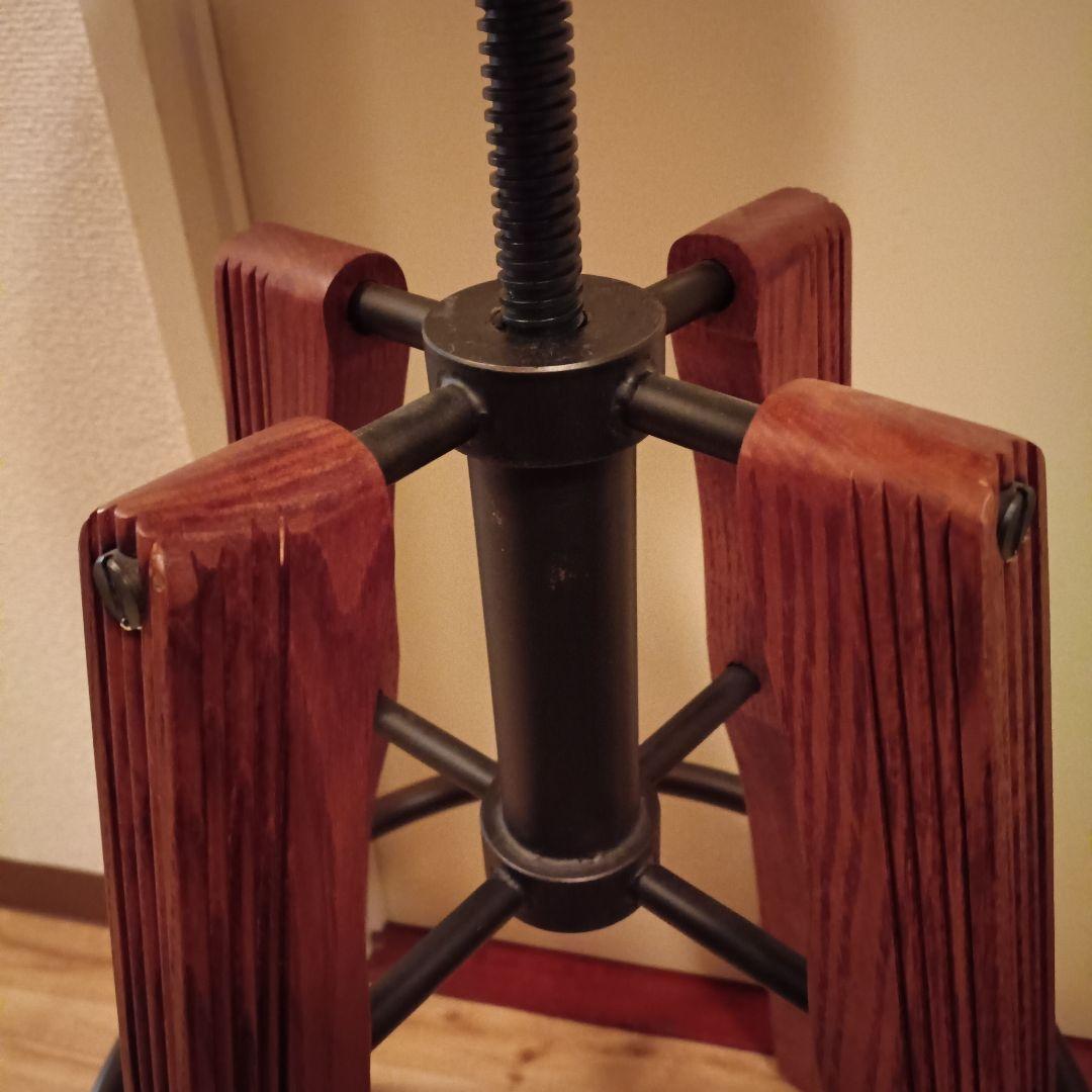ACME irvin high stool スツール　木製　アイアン　調整可能