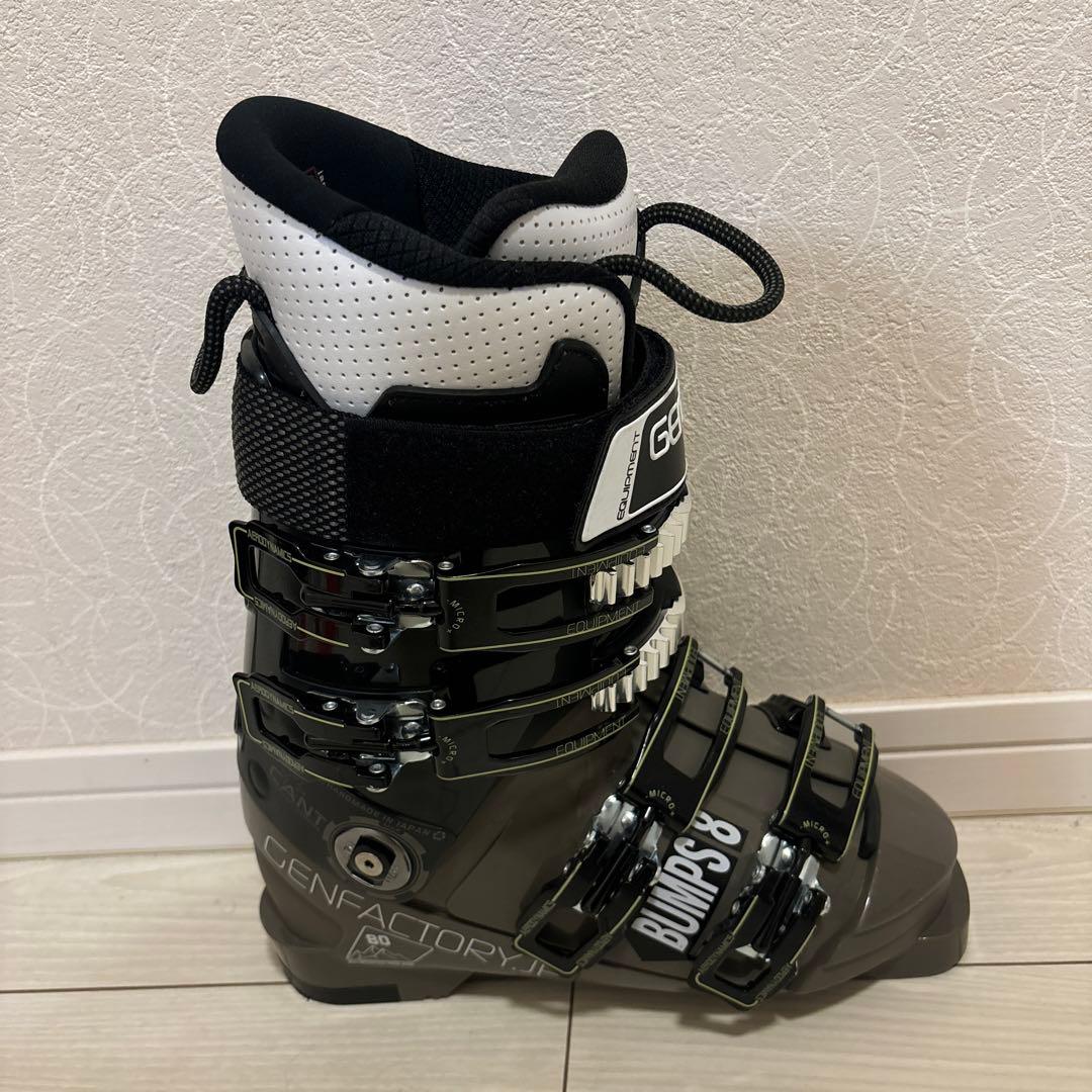 GENFACTOR BUMPS 8 スキー ブーツ ブラウン 23-23.5cm
