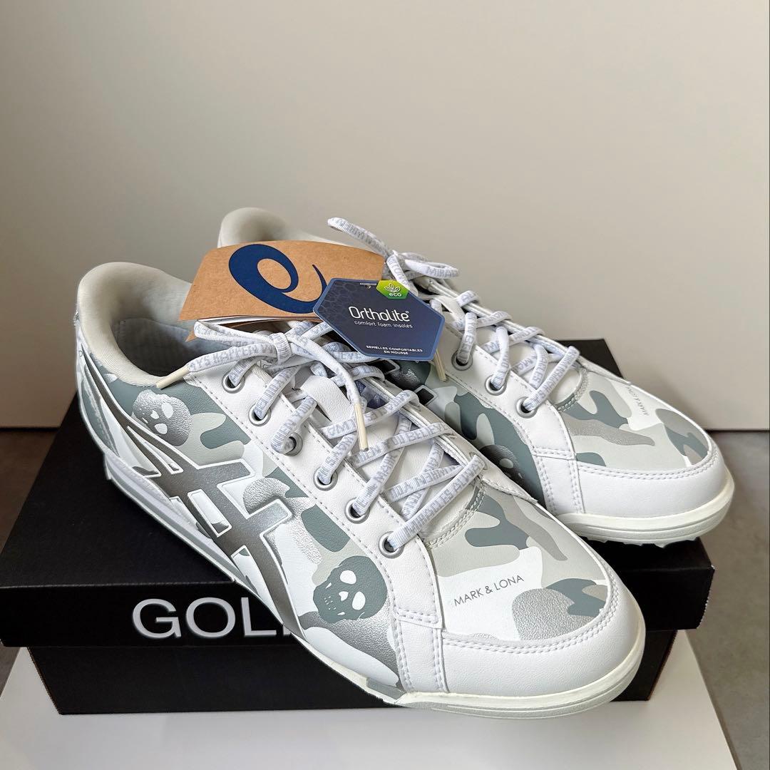新品 ★ MARK&LONA × ASICS コラボシューズ 正規品 ゴルフ