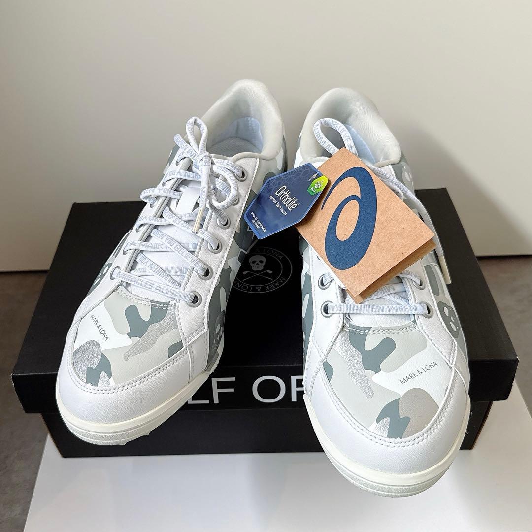 新品 ★ MARK&LONA × ASICS コラボシューズ 正規品 ゴルフ