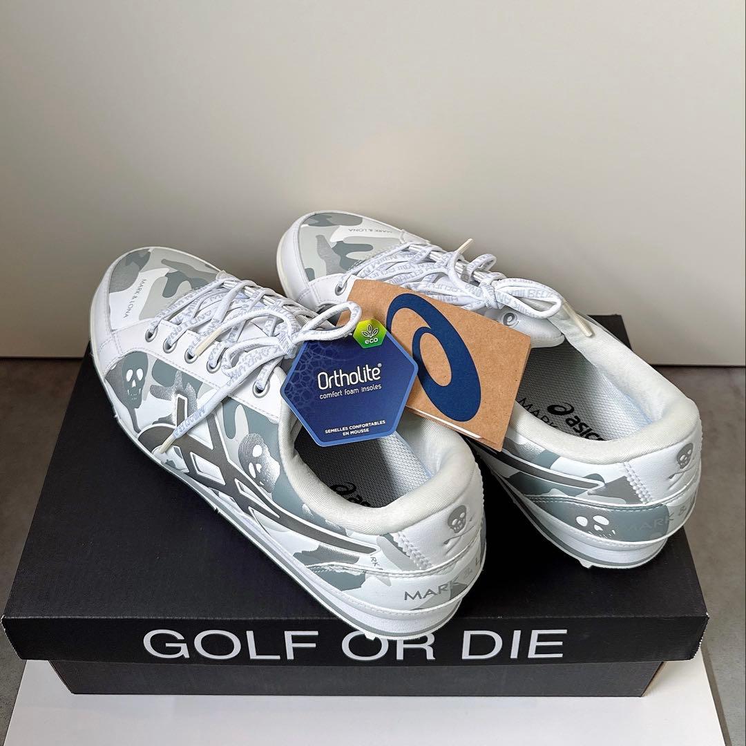 新品 ★ MARK&LONA × ASICS コラボシューズ 正規品 ゴルフ