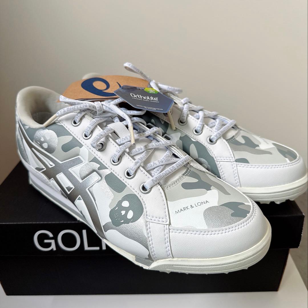 新品 ★ MARK&LONA × ASICS コラボシューズ 正規品 ゴルフ
