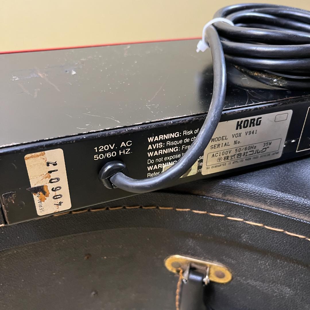 VOX V941 Valve Effects Loop Buffer 真空管