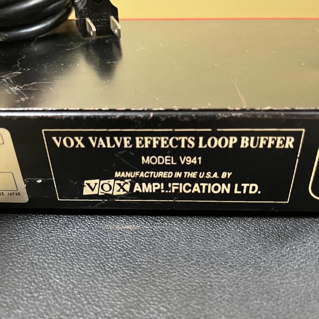 VOX V941 Valve Effects Loop Buffer 真空管