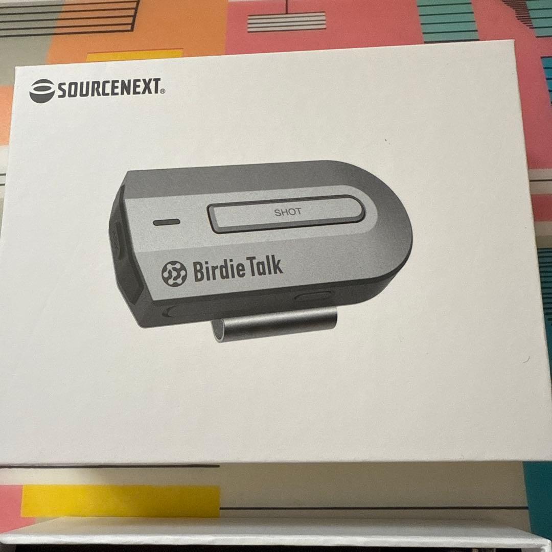 ゴルフ用対話型AIデバイス Birdie Talk