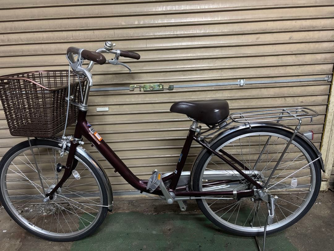 『大阪市内無料配達』中古自転車　ブリヂストン　24インチ　オートライト