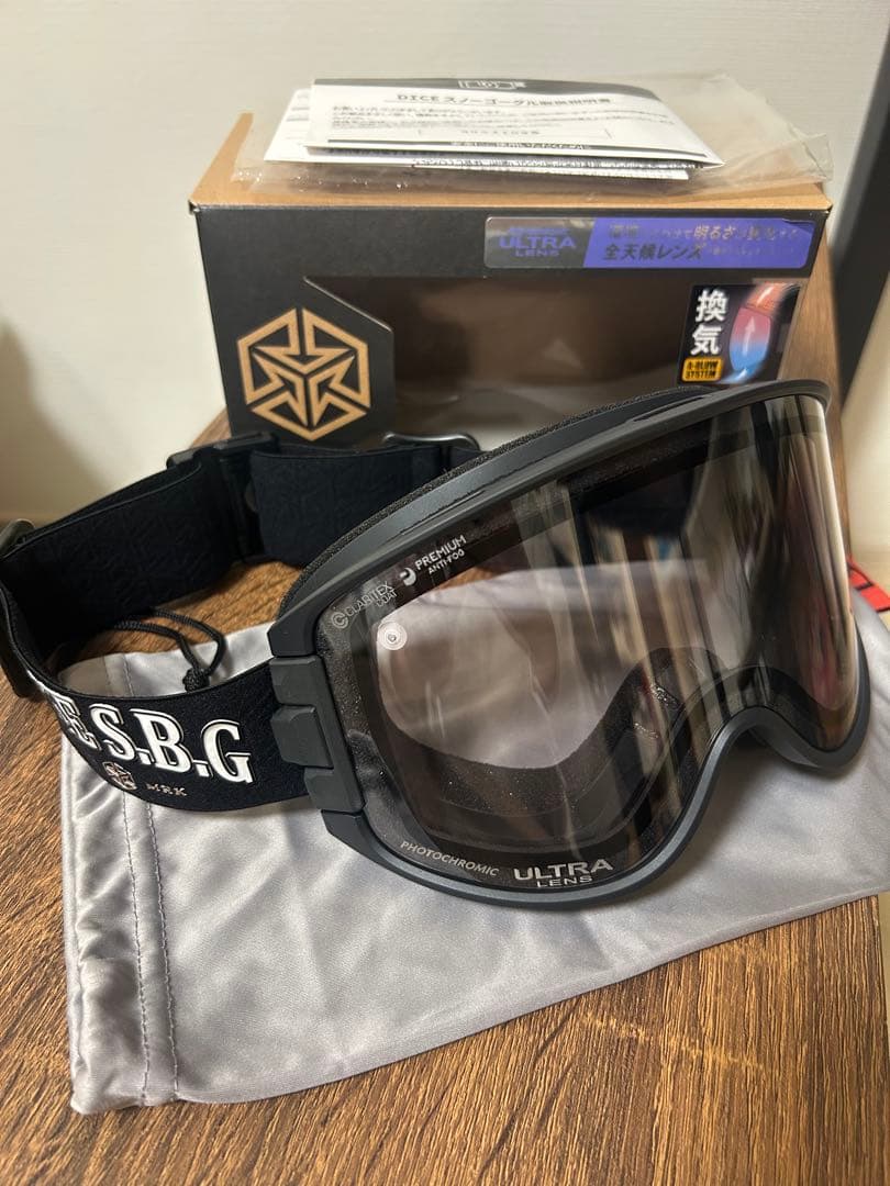 DICE GOODMAN ゴーグル　スノーボード