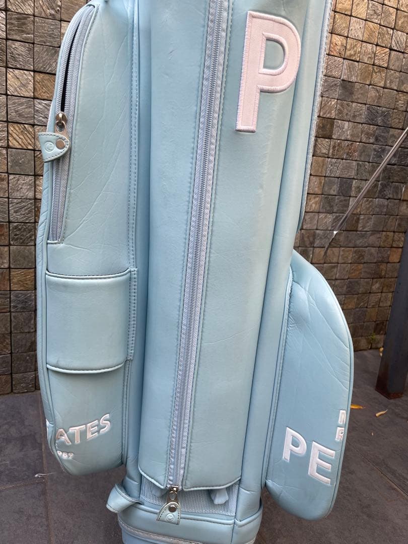 シミズさんせん人気商品PEARLY GATES ゴルフバッグ ブルー