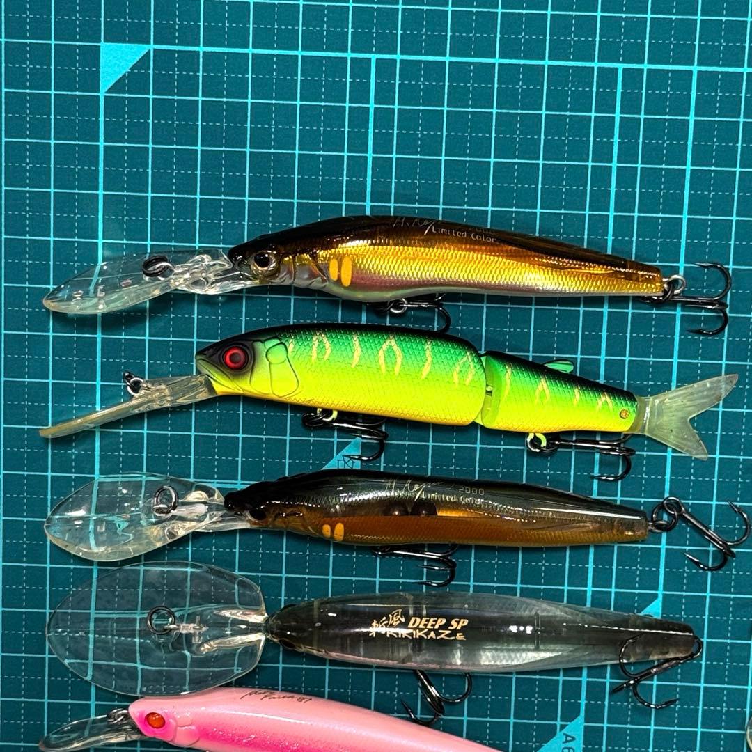 バス釣り引退　ルアーまとめ売り　ルアーセット 12本