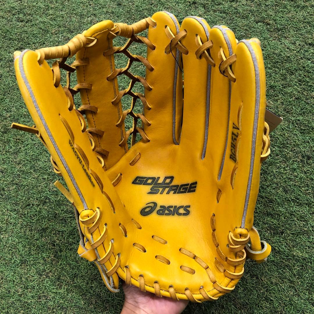 アシックス　ゴールドステージ　グローブ　硬式野球外野手用