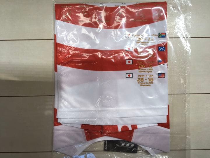 ラグビー ワールドカップ 日本代表 ユニフォーム Lサイズ 新品