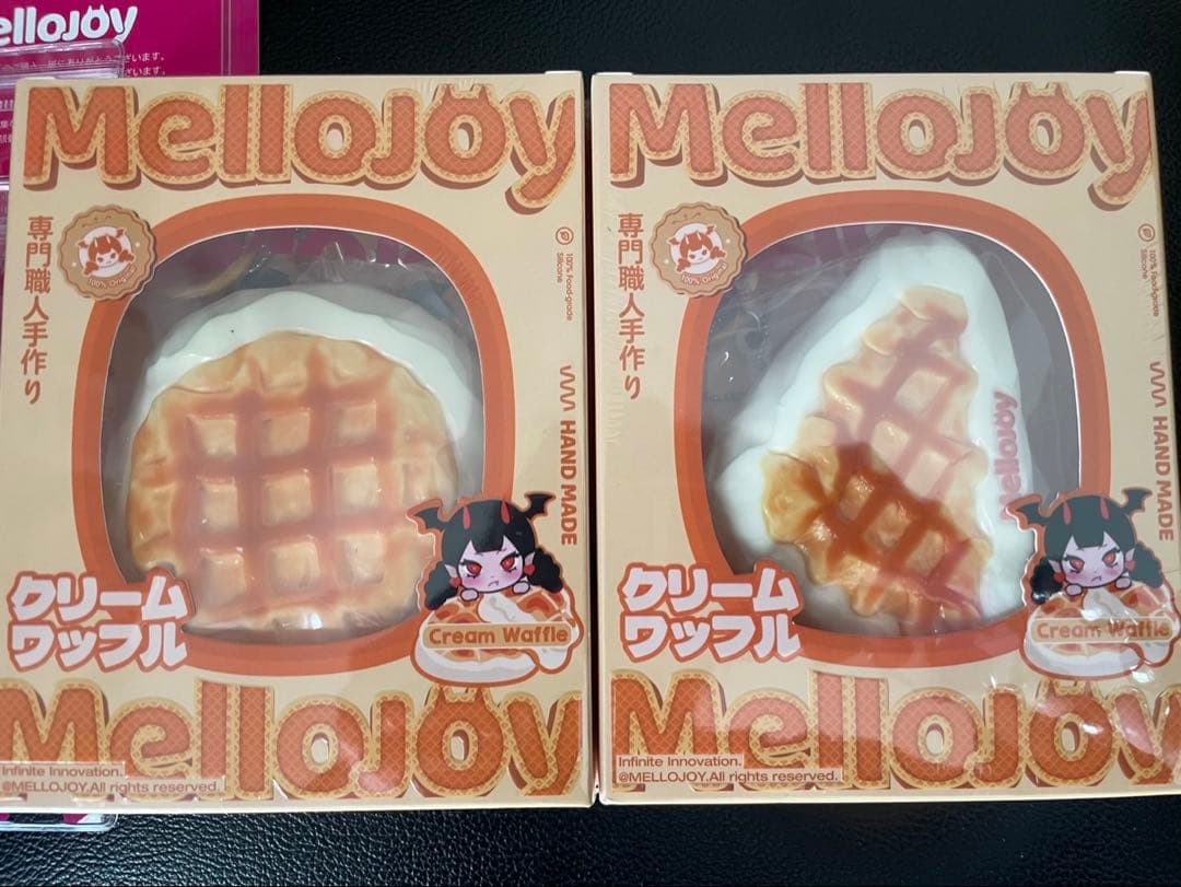 mellojoy メロジョイ　クリームワッフル2個セット