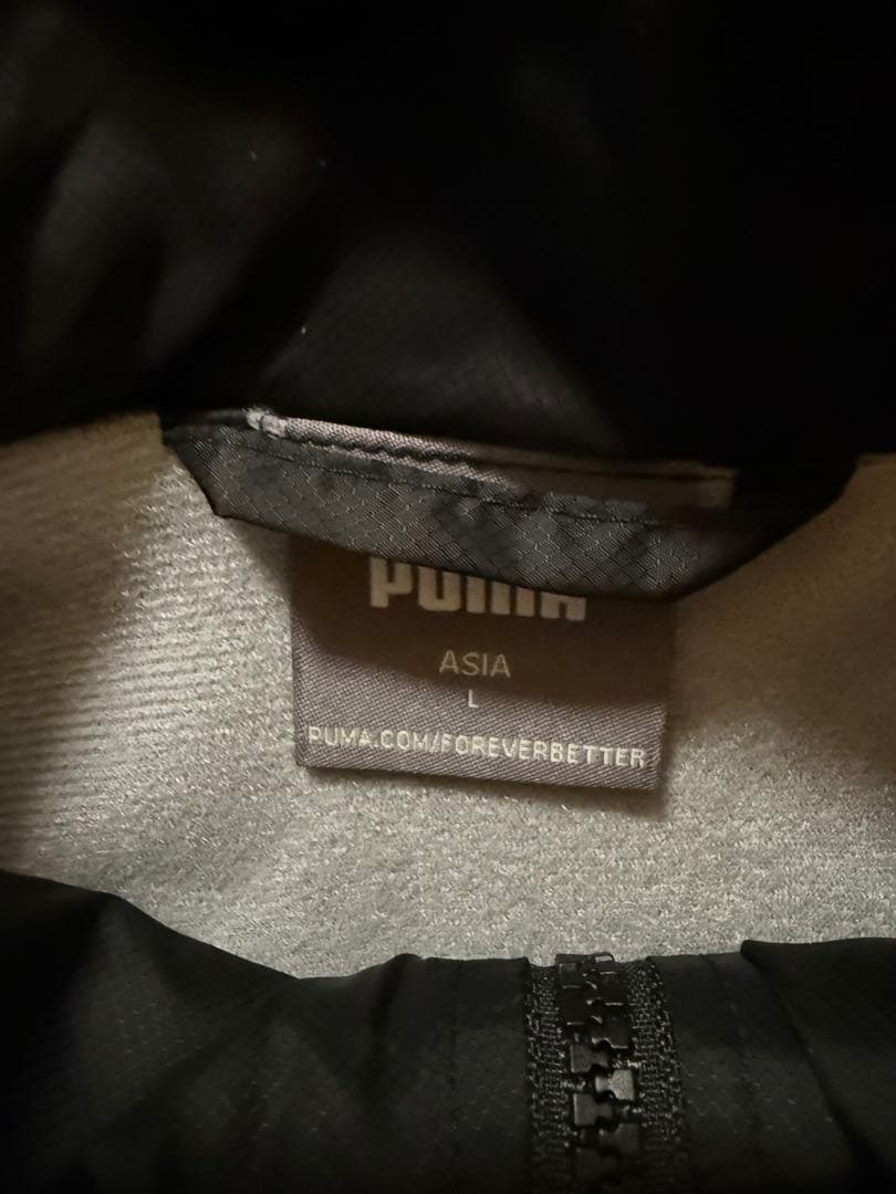 PUMA ブラック ジャージ Lサイズ