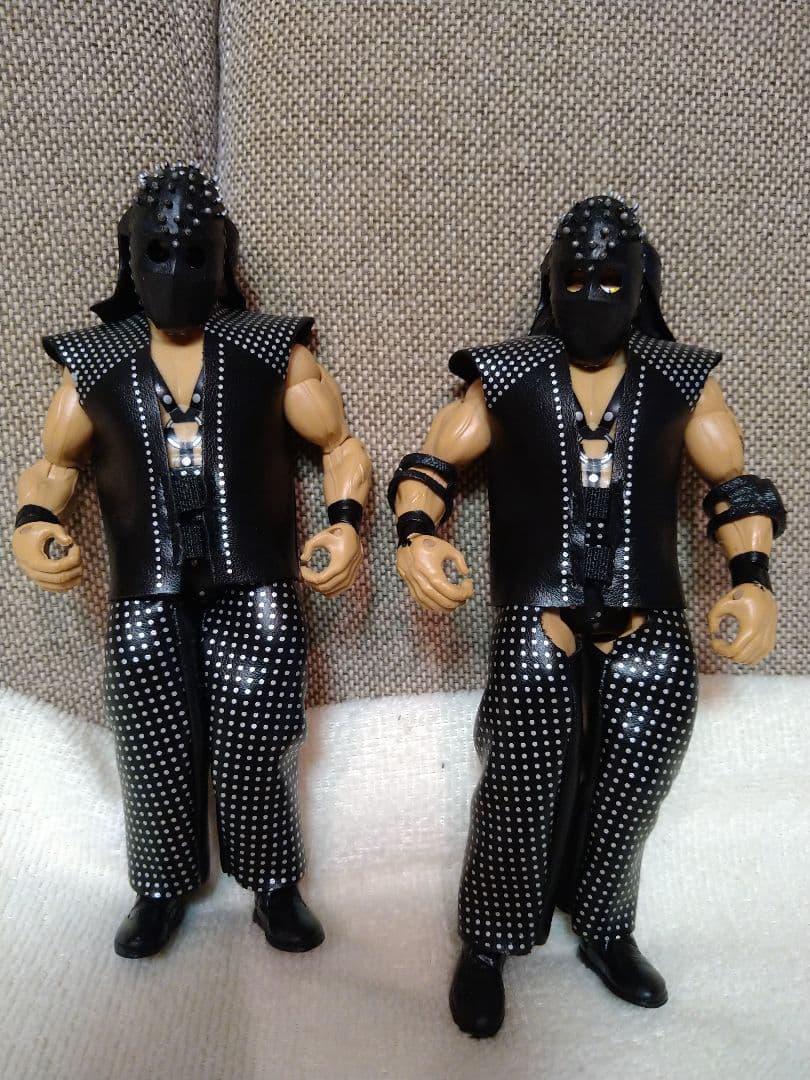 開封品！WWE（WWF）デモリッション　スマッシュ&アックス 2体セット！