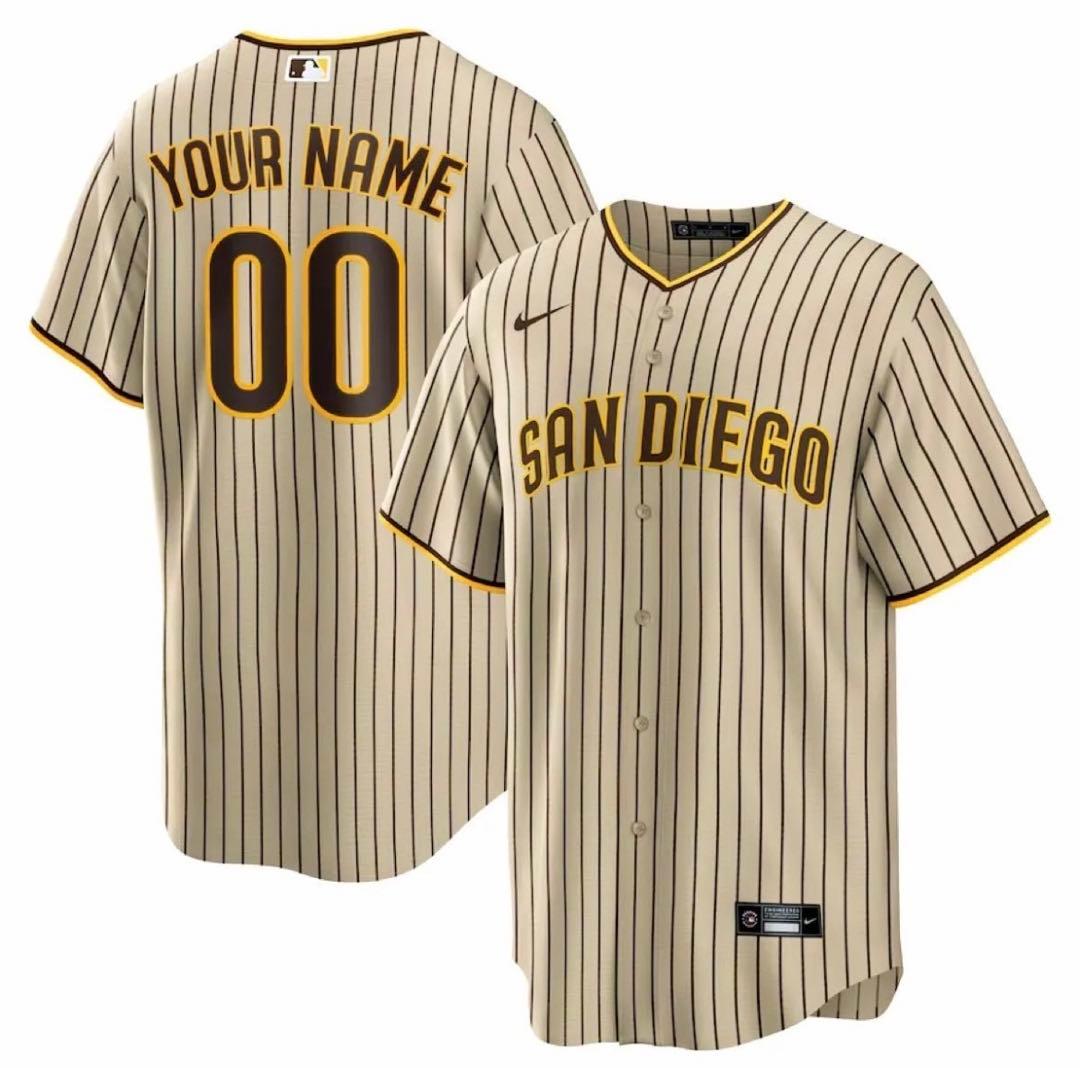 【新品未着用】MLBパドレス#7（キムハソン）ブラウン レプリカ ジャージ