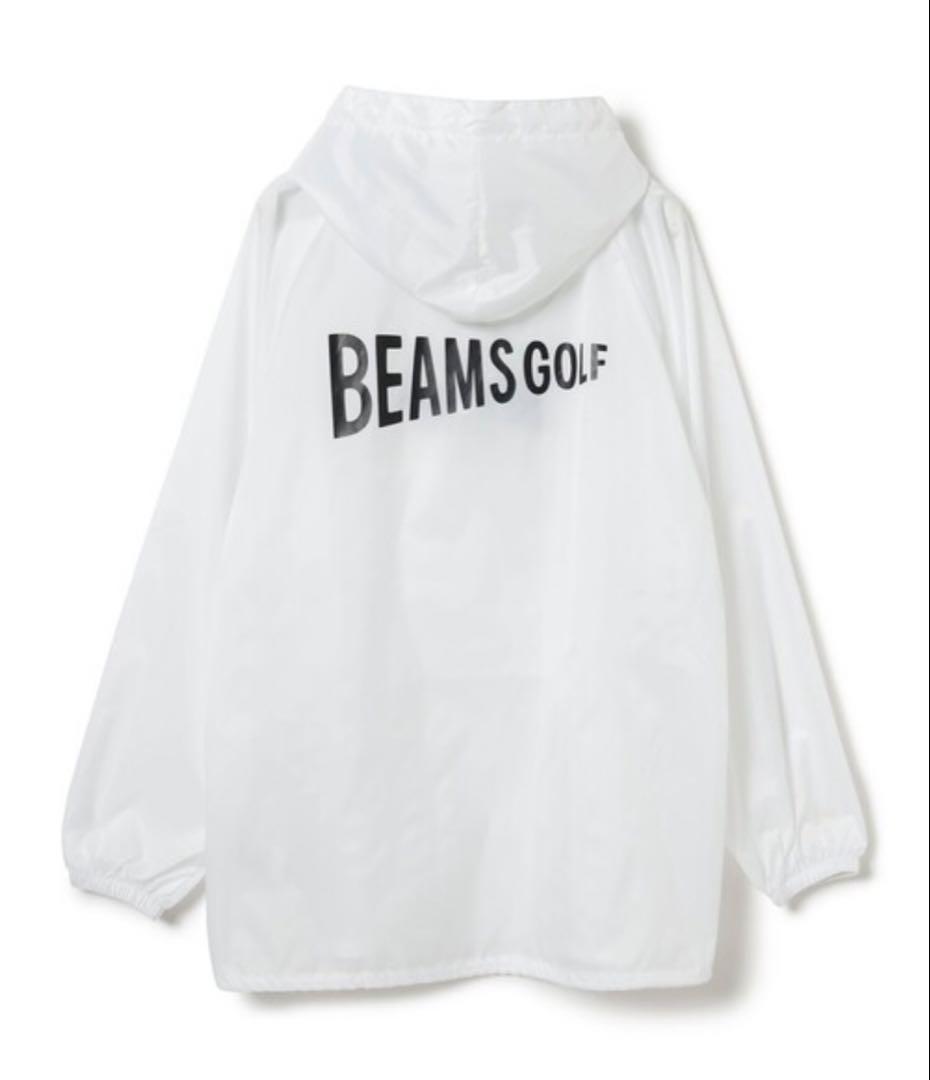 新品 BEAMS GOLF パッカブル アノラック レイン パーカー
