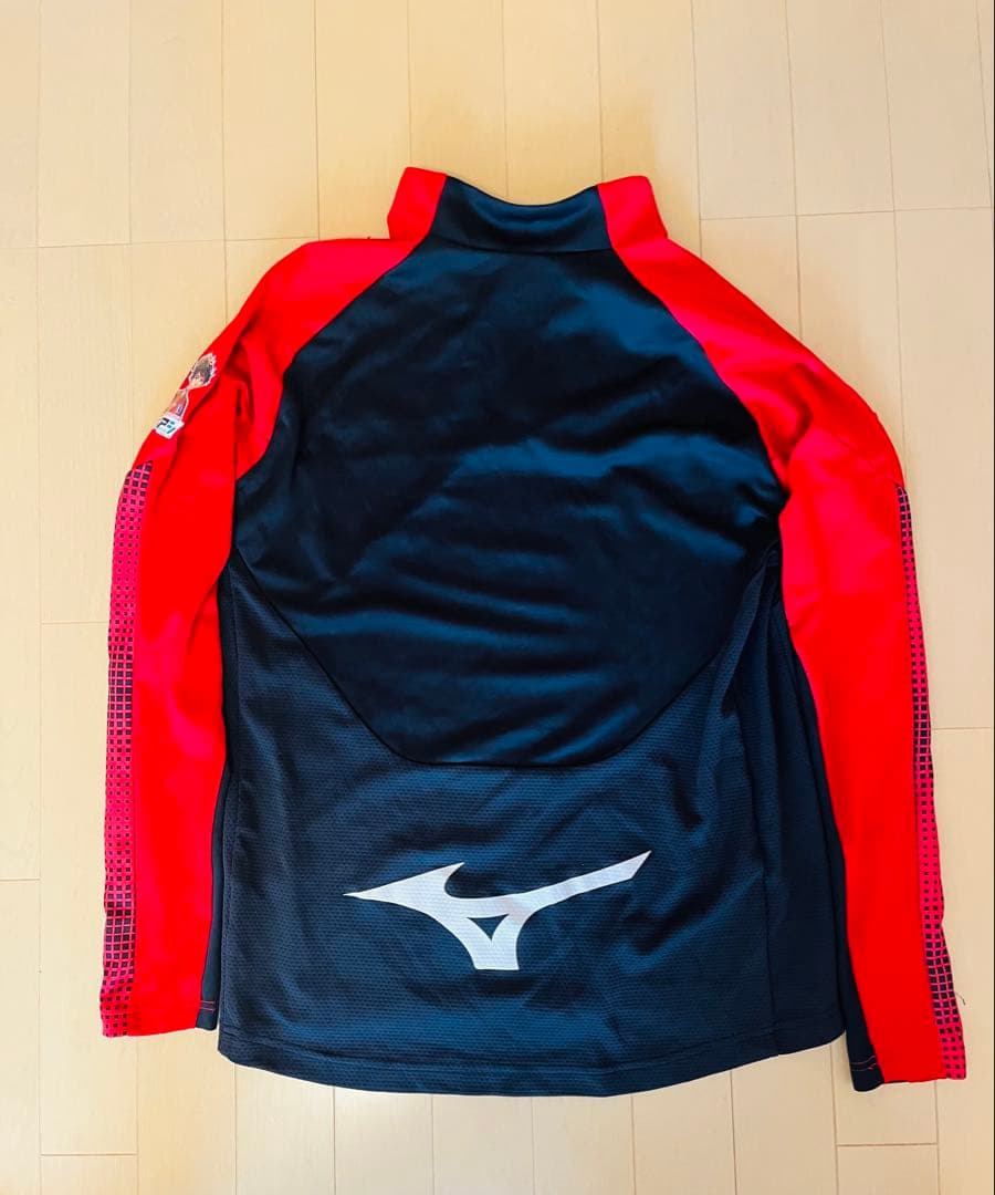 愛媛FC 支給品　Mizuno ハーフジップジャージ