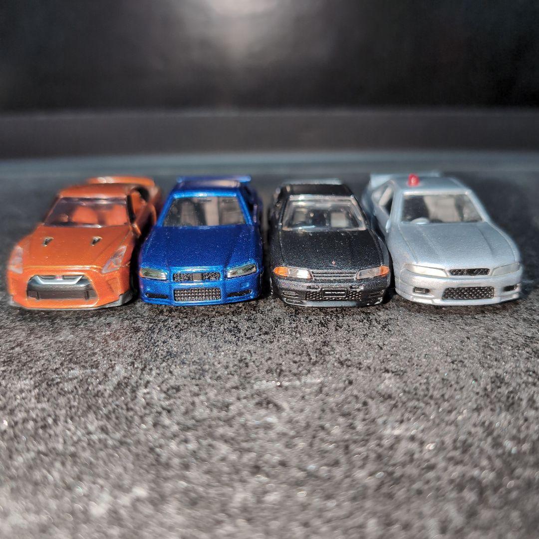トミカ GTR SILVIA EVO MR SUPRA 傷あり メルカリ便