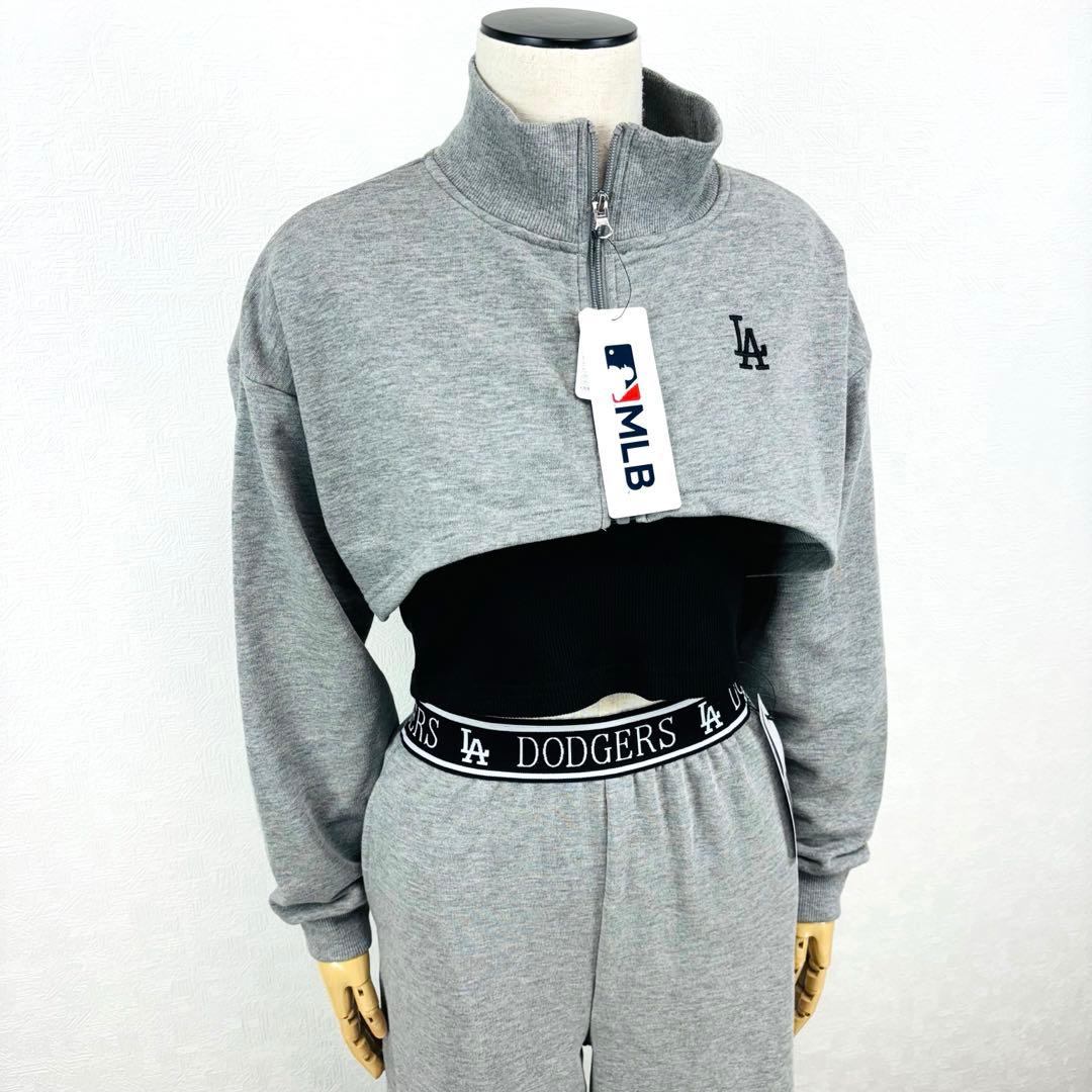 【新品未使用品】エムエルビーメジャーリーグ LAスウェットセットアップ大谷翔平M