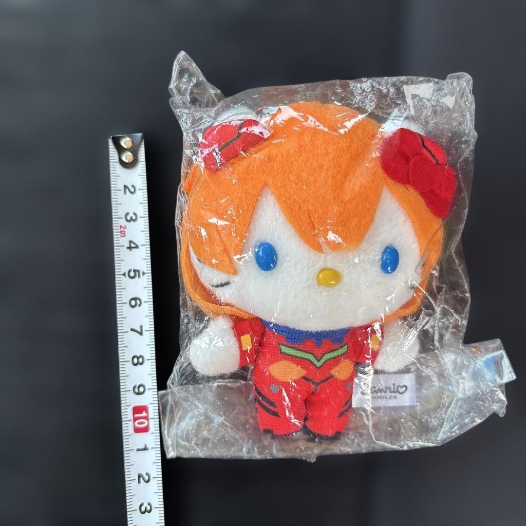 エヴァンゲリオン x ハローキティ マスコット 約10cm