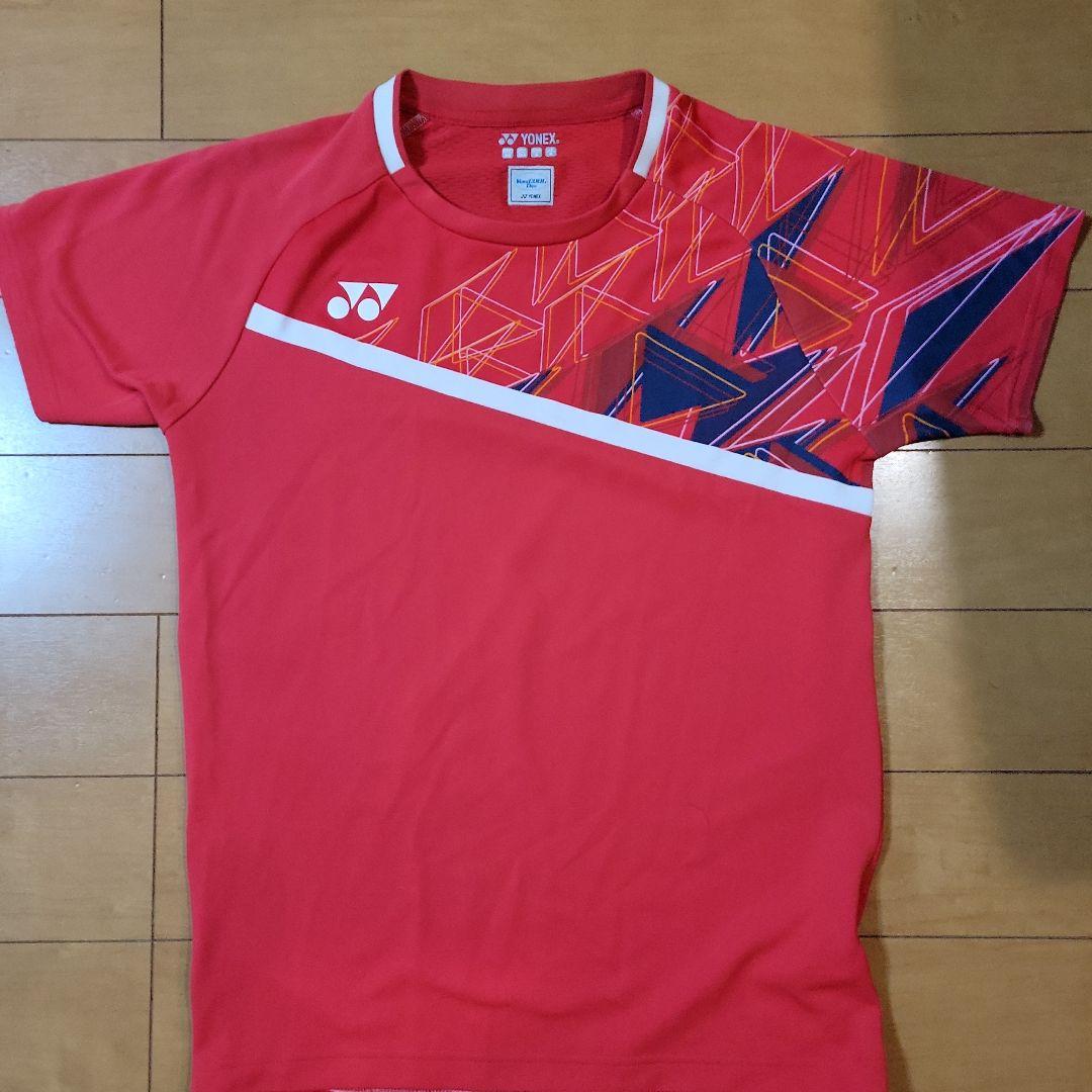 YONEX バドミントンウェア ユニフォーム　Sサイズ　赤