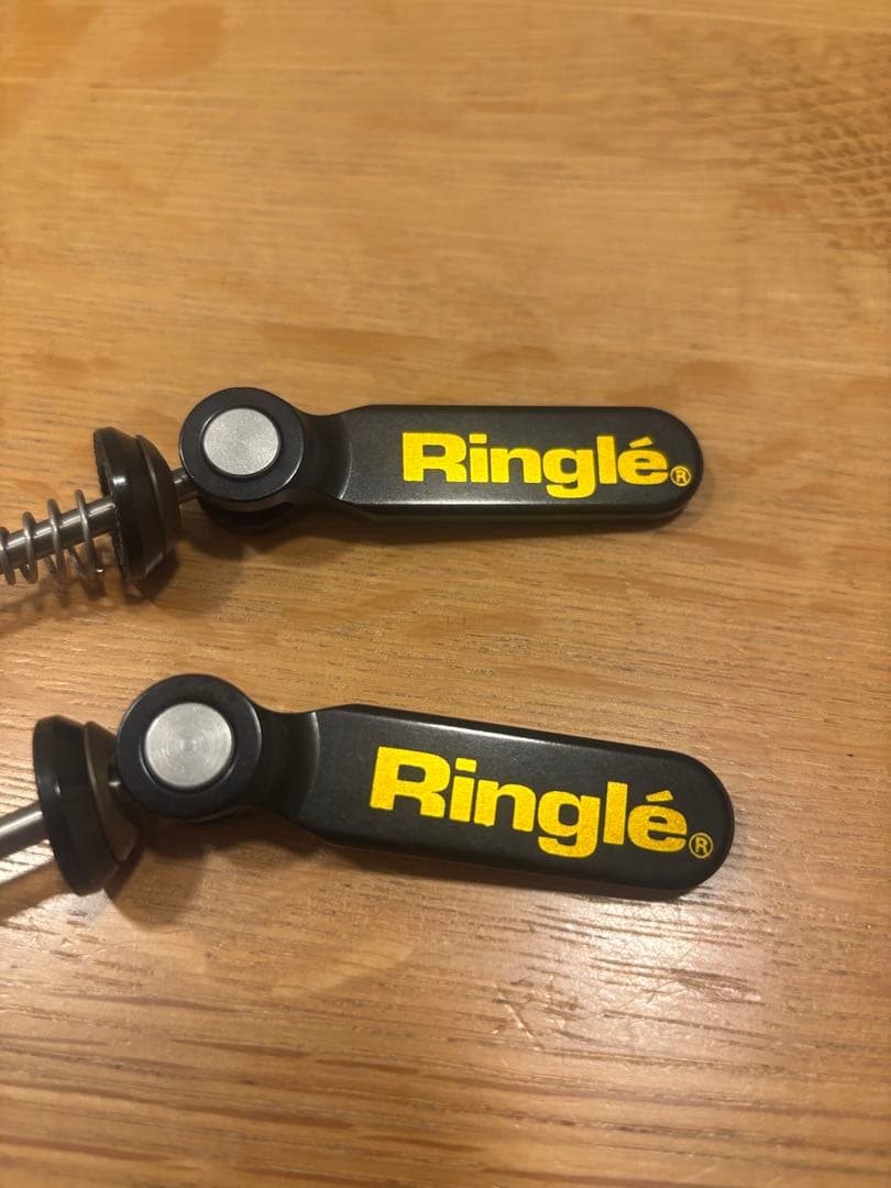 Ringlé リングル クイックレバー チタン 黒/ゴールド