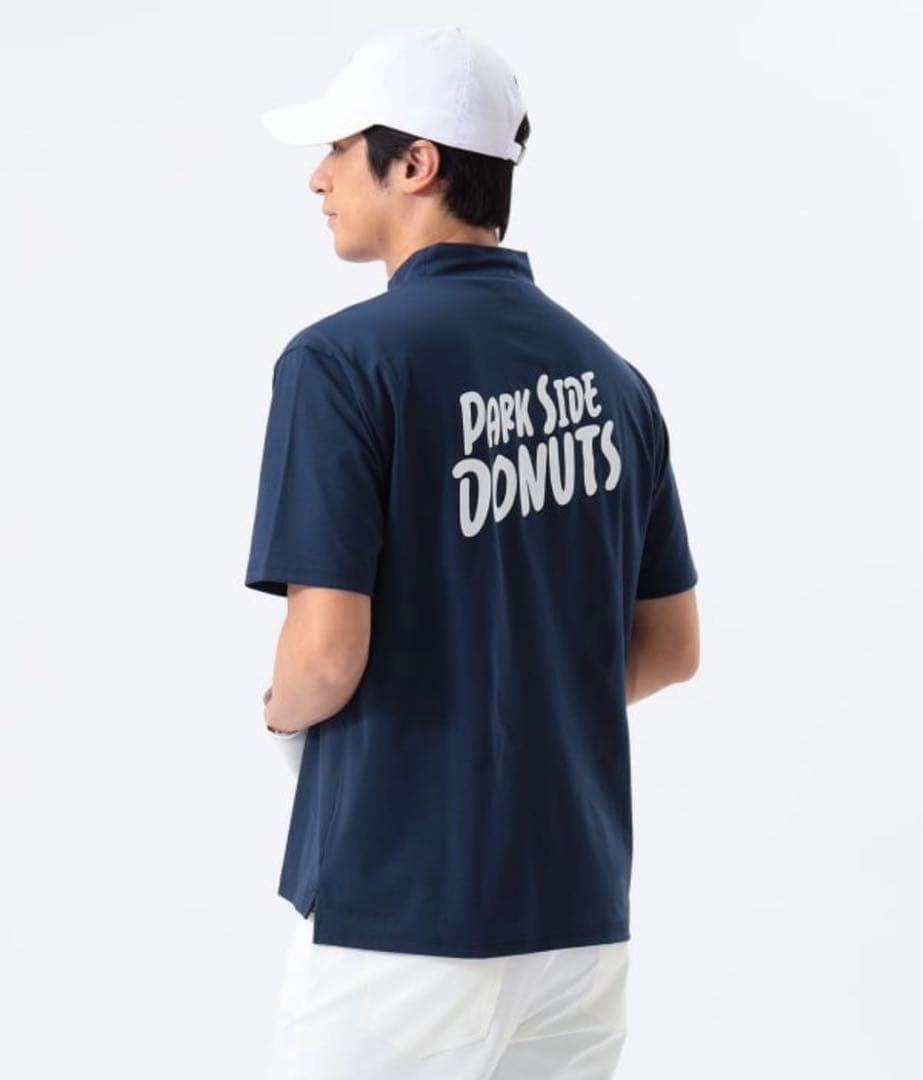 BEAMS GOLF ポロシャツ ネイビー