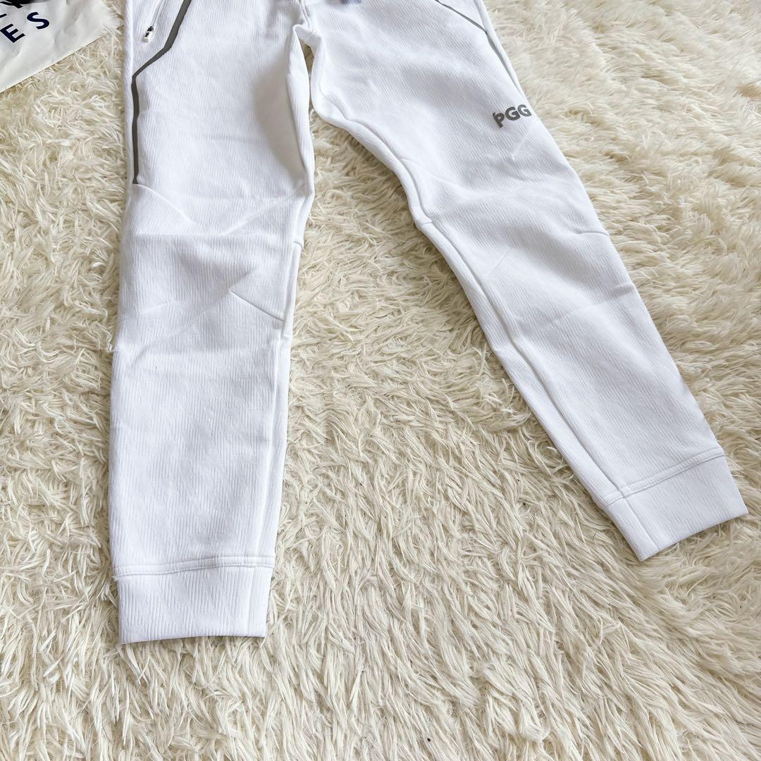 新品タグ付き✨【パーリーゲイツ】セットアップ ジャケット パンツ ホワイト 4