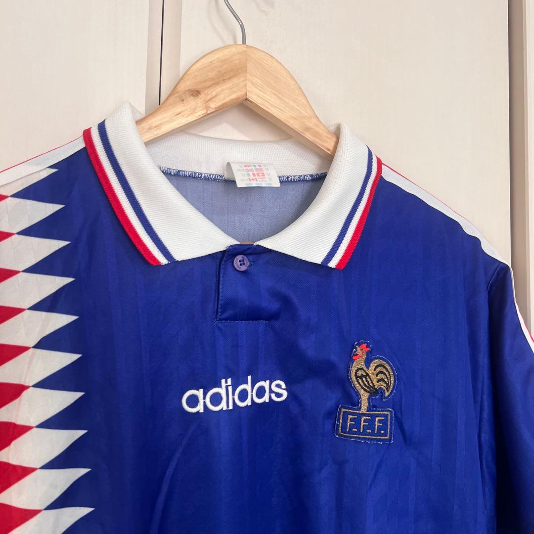 adidas アディダス フランス代表 94/95 ホーム ユニフォーム