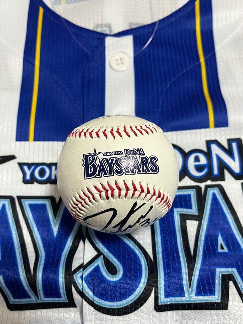 横浜DeNAベイスターズ 柴田竜拓 直筆サインボール 2026 沖縄キャンプ球