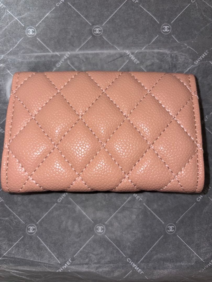 CHANEL キルティングレザーケース　カードケース　ノベルティ