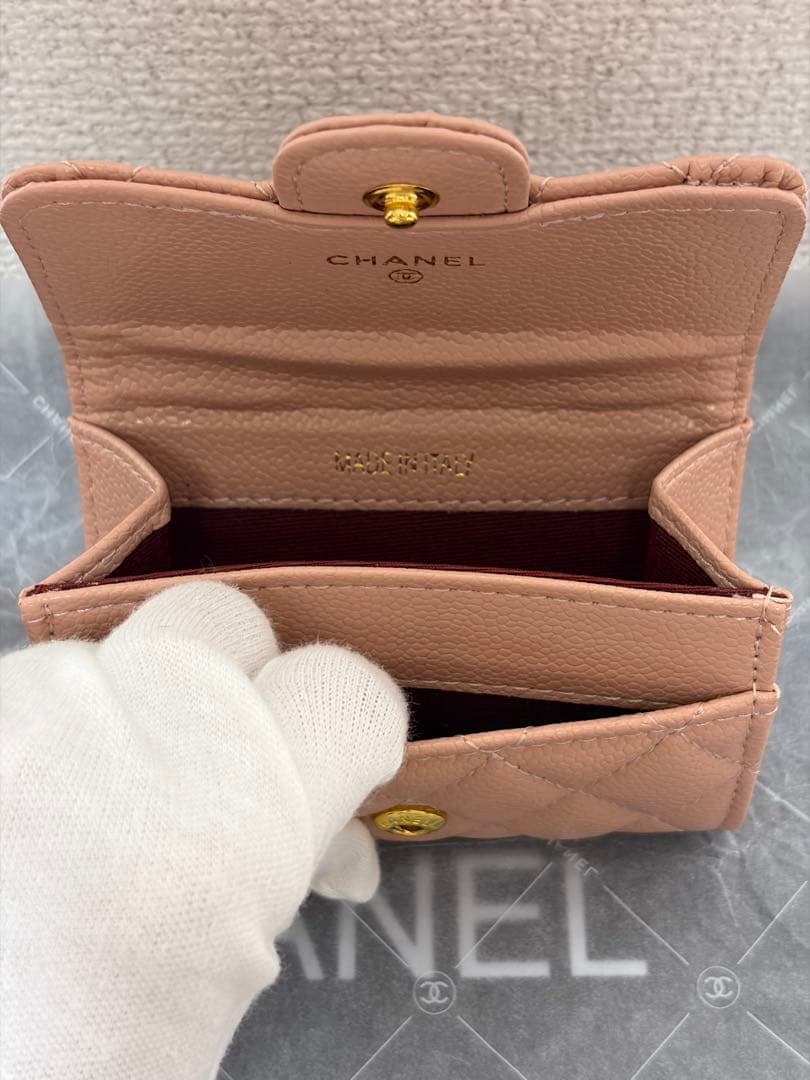 CHANEL キルティングレザーケース　カードケース　ノベルティ