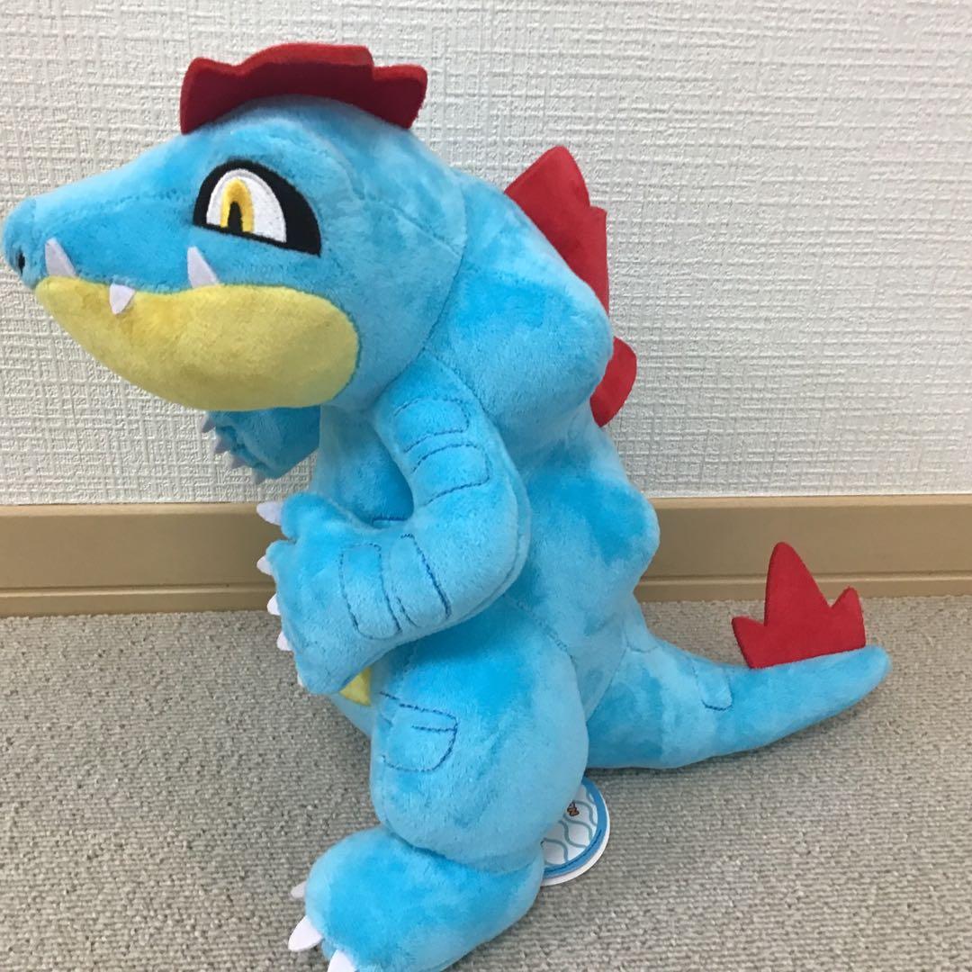 オーダイルぬいぐるみ ￼ふだあり