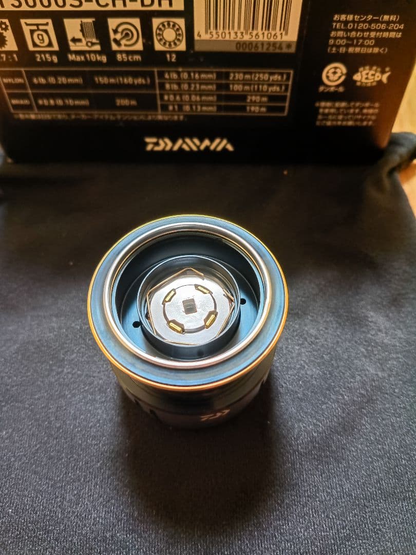 Daiwa Certate LT3000S-CH-DH スプール新品取外し品