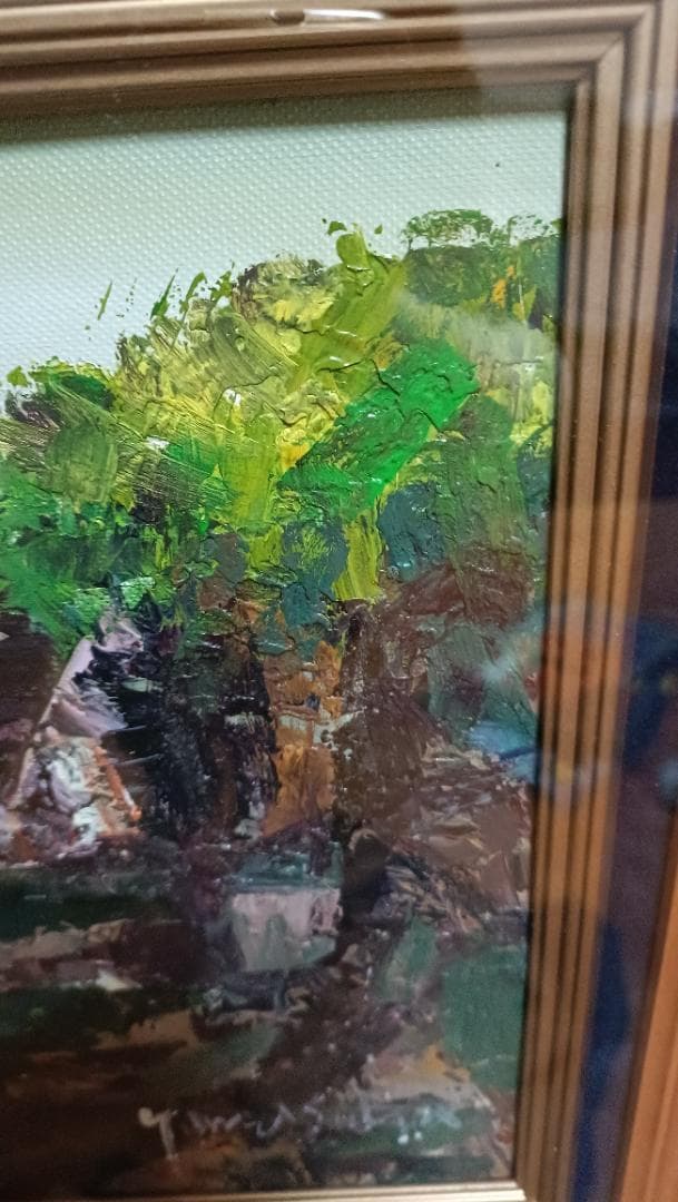 伊豆海岸　油絵