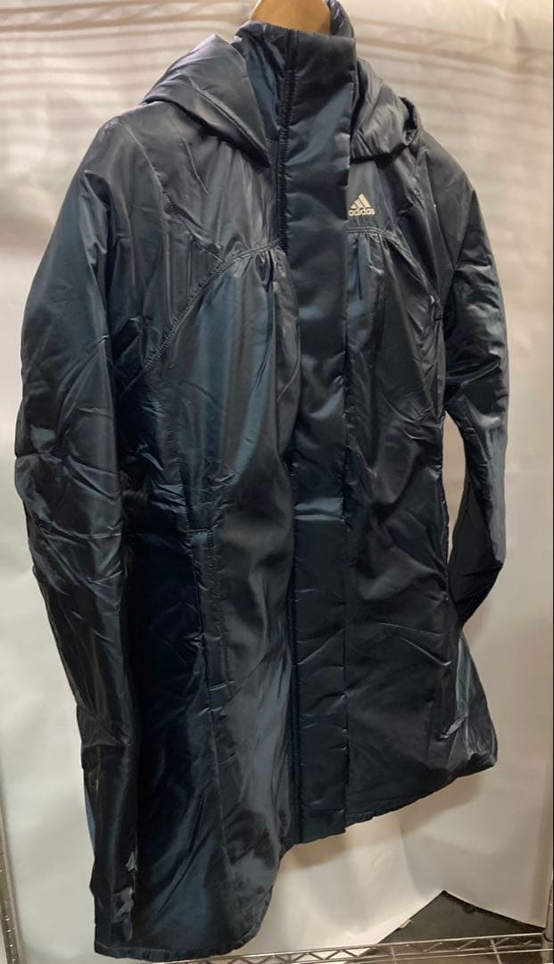 adidas 新品 レディース paddedコート S