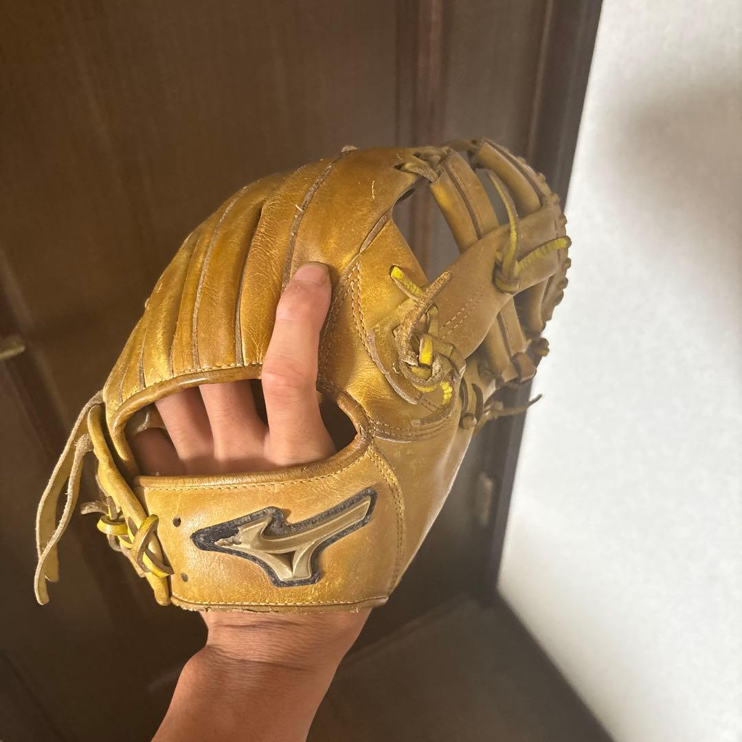 Mizuno 野球グローブ ブラウン